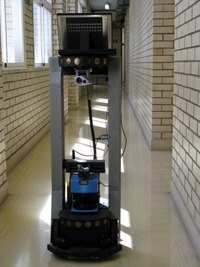 Roboter Tartalo auf Erkundung (Foto: Alaitz Ochoa de Eribe)