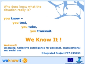 WeKnowIt will Online-Wissen verknüpfen (Foto: weknowit.eu)