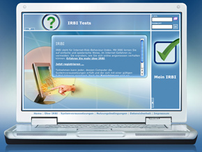 Auf der IRBI-Plattform können Nutzer ihr Internet-Sicherheitswissen testen (Foto: irbi.de)