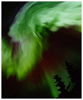 Polarlichter sind schön - aber auch gefährlich (Foto: NASA)
