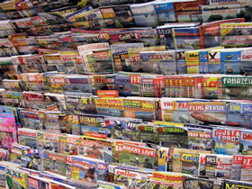 Die Zeitschriftenbranche verzeichnet sinkende Umsätze (Foto: pixelio.de, Rolf van Melis)