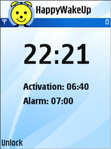 Ein Screenshot aktiver HappyWakeUp-Software (Foto: happywakeup.com)