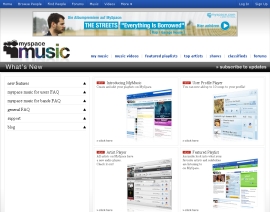MySpace Music gestartet (Foto: myspace.com)