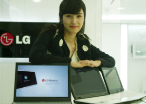 LG Display zeigt eingegrenzten Einblickwinkel auf Knopfdruck (Foto: lgdisplay.com)