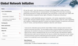 Initiative zum Schutz der Online-Meinungsfreiheit (Foto: globalnetworkinitiative.com)