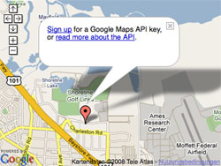 Googles Maps-API, bekanntes Beispiel einer Programmierschnittstelle (Foto: google.com)