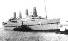 Die Britannic hat den Atlantik nie überquert (Foto: www.hospitalshipbritannic)