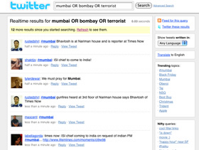 Bürger berichten auf Twitter direkt vom Geschehen (Foto: twitter.com)