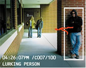 Das Perceptrak-System soll verdächtige Verhaltensweisen erkennen (Foto: smartcctvltd.com)