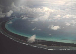 In ärgster Bedrängnis: Inselstaaten wie Kiribati (Foto: Wolfgang Weitlaner)
