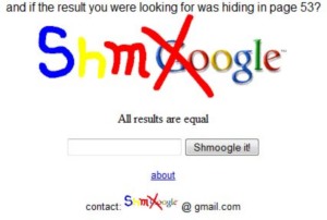 Shmoogle sieht sich als Ergänzung zu Google (Foto: shmoogle.org)
