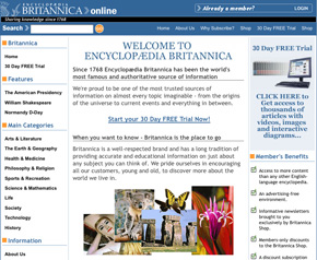 Die Encyclopaedia Britannica öffnet sich für User-Beiträge (Foto: britannica.co.uk)