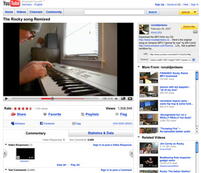 Bei YouTube durchlaufen User-Inhalte automatisch einen Anti-Piraterie-Filter (Foto: youtube.com)