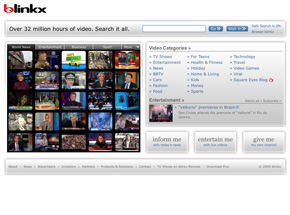 Das Video-Suchportal Blinkx will mit neuen Funktionen bei den Usern punkten (Foto: blinkx.com)