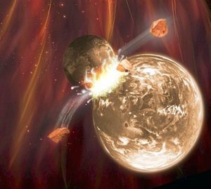Urenkel in Gefahr: Der Asteroid RQ36 kommt der Erde bedrohlich nah (Bild: pixelio.de/Schenk)