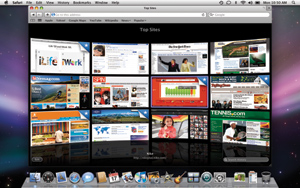 Top Sites - Favoriten-Schnellvorschau auf Apple-Art (Foto: Apple) Top Sites - Favoriten-Schnellvorschau auf Apple-Art (Foto: Apple)