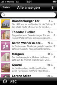Merian scout führt via iPhone durch Berlin (Foto: iPublish)