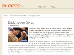 Amazee bittet um öffentliche Unterstützung (Foto: amazee.com)