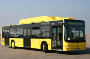Stockholms Flughafenbusse laufen mit Raps-Benzin  (Foto: arlanda.se)