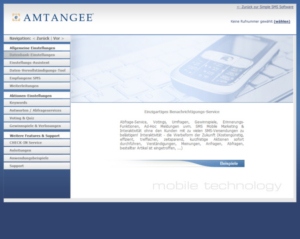 AMTANGEE White Label Edition der Simple SMS Software