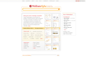 WolframAlpha: Antwortmaschine liefert Fakten