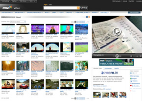 MSN Video verzeichnet laut Microsoft 35 Mio. Unique Users (Foto: video.msn.com)