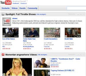 Videoportal YouTube soll beinahe kostendeckend laufen (Foto: youtube.com)
