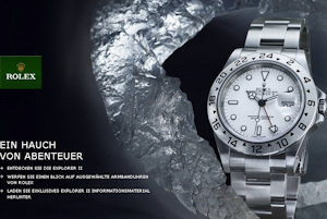 Rolex verknappt Angebot durch Rückkäufe (Foto: rolex.de)