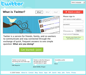 Online-Dienste wie Twitter suchen noch nach einer Einnahmequelle (Foto: twitter.com)