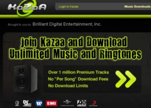 Kazaa meldet sich zurück (Foto: kazaa.com)