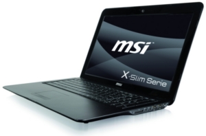 Ultradünne Notebooks wie das X600 sollen die Nachfrage nach Windows 7 erhöhen (Foto: msi)
