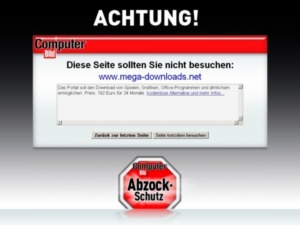 Neue Software warnt vor Abofallen (Foto: Computer Bild)