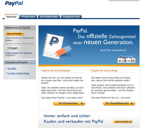 PayPal verfügt über 75,4 Mio. aktive Kunden auf der ganzen Welt (Foto: paypal.de)