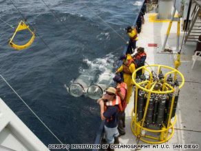 Forscher untersuchen den Müllstrudel im Pazifik (Foto: Scripps Institution San Diego)