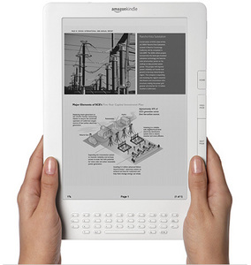 Das Lesen auf digitalem Hintergrund ist längst im Alltag angekommen (Foto: Amazon)