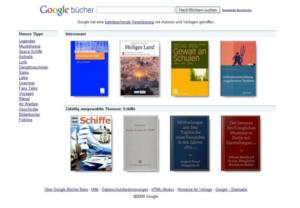 Das Projekt Google Books wird zunehmend kritisch gesehen (Foto: Google)