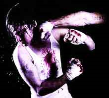 Werberat beanstandete blutige Boxerwerbung für MSI-Laptops (Foto: MSI)