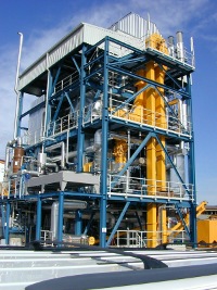 Hightech-Reaktor soll aus  Holz Strom und Diesel erzeugen  (Foto: vt.tuwien.ac.at)