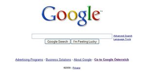 Google lässt keine Zweifel aufkommen (Foto: google.com)