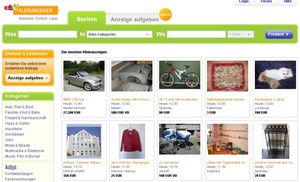 Neue Kleinanzeigen-PLattform von eBay (Foto: ebay-kleinanzeigen.de) Neue Kleinanzeigen-PLattform von eBay (Foto: ebay-kleinanzeigen.de)