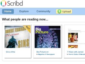 Scribd wehrt sich gegen Piraterie-Vorwürfe (Foto: scribd.com)