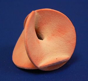 Ein aus Glaspulver gedrucktes 3D-Objekt (Foto: University of Washington)