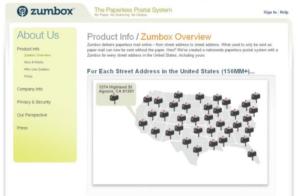 Zumbox verschickt digitale Post an Haushaltsadressen (Foto: Zumbox)