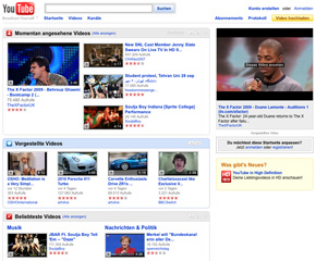 YouTube und Warner Music streiten seit neun Monaten über Lizenzfragen (Foto: youtube.com)