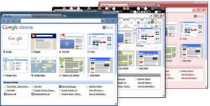 Chrome Browser - folgt demnächst das Betriebssystem? (Foto: Google)