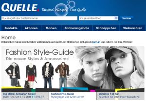 Versandhaus Quelle wird geschlossen (Foto: quelle.de)