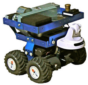 Der Robo-Zyklop für Sehprothesen-Tests (Foto: Caltech/Wolfgang Fink, Mark Tarbell) Der Robo-Zyklop für Sehprothesen-Tests (Foto: Caltech/Wolfgang Fink, Mark Tarbell)