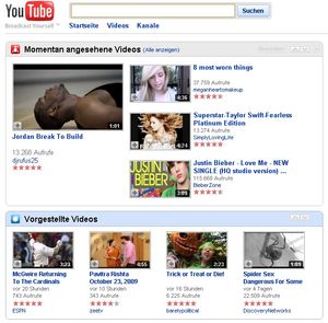 YouTube bleibt Nummer eins bei Onlinevideos (Foto: youtube.com) YouTube bleibt Nummer eins bei Onlinevideos (Foto: youtube.com)