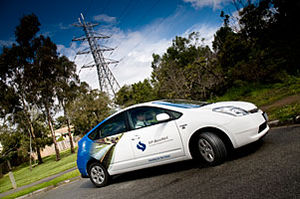 Hybridauto und Stromnetz - das perfekte Team? (Foto: CSIRO)