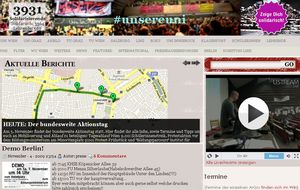 Livestream und Social Media treiben Protestwelle voran (Foto: unsereuni.at) Livestream und Social Media treiben Protestwelle voran (Foto: unsereuni.at)